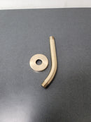 Brizo RP74751GL Essential 7" Wall Mounted Shower Arm and Flange - Luxe Gold