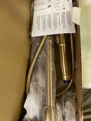 Delta Faucet 3-Spray H2Okinetic Slide Bar Hand Held Shower with Hose, Champagne Bronze 51308-CZ