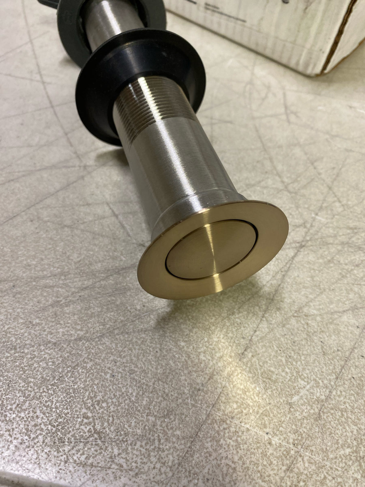 Delta RP101632CZ Push Pop Up Drain without Overflow and Metal Tail Piece - Champagne Bronze