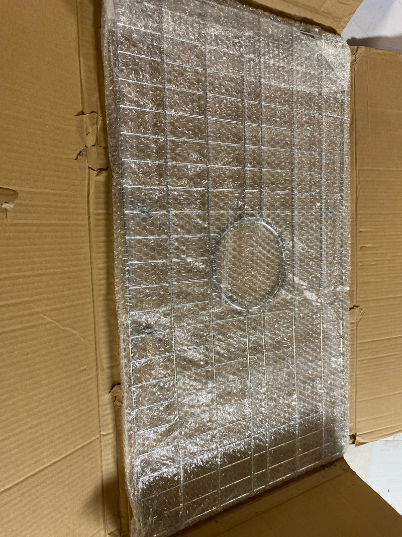 Signature Hardware 488304 Rowena 27-1/4" L x 15-1/4" W Stainless Steel Basin Rack - Stainless Steel