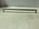 Amerock BP37631G10 Balata 18 Inch Center to Center Knurled Appliance Pull - Satin Nickel