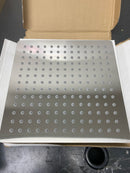 Signature Hardware 12" Beveled Square Rainfall Shower Head - Brushed Nickel