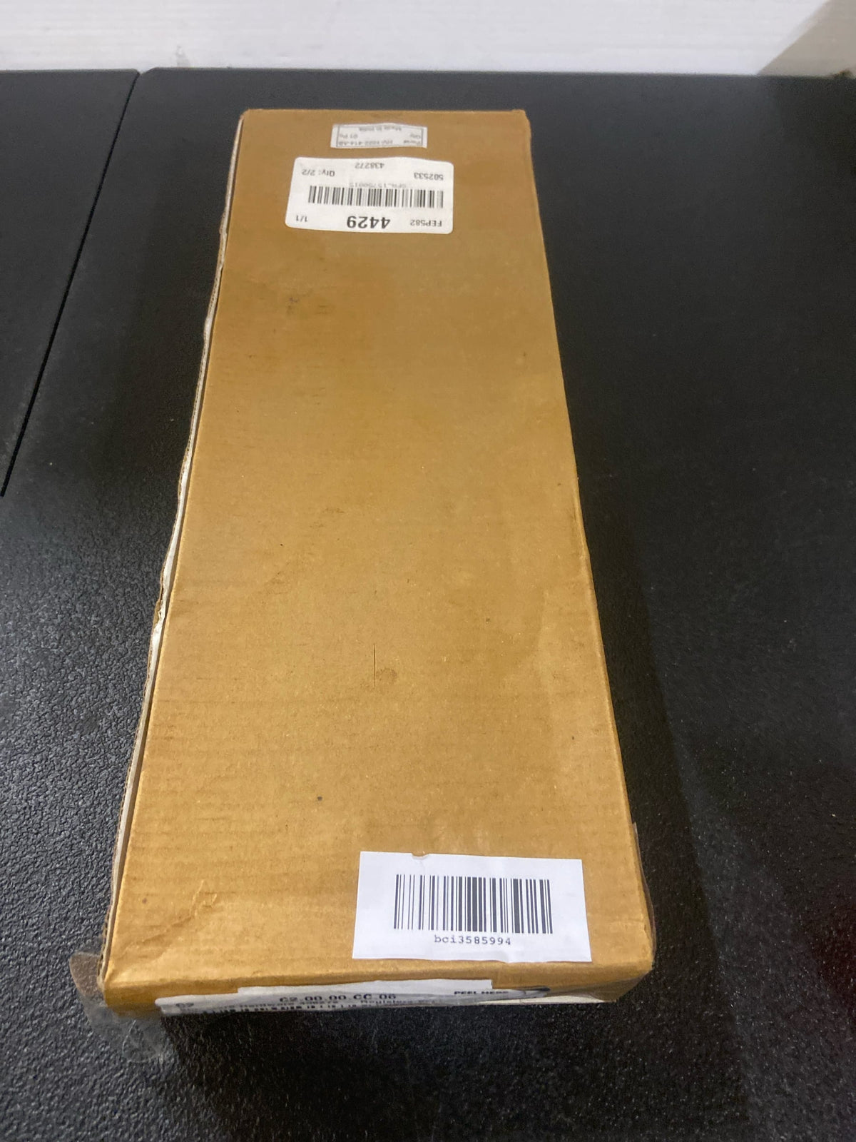 Signature Hardware 438272 Pasteur Brass Floor Register - 4" x 14" - Antique Brass