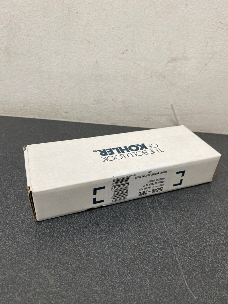 Kohler K-26640-2MB Honesty 5 Inch Center to Center Handle Cabinet Pull - Vibrant Brushed Moderne Brass