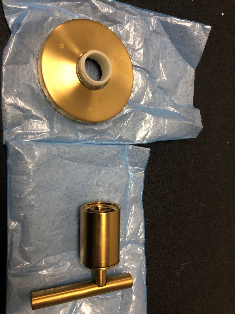 Kohler K-T14491-4-2MB Purist Single Handle 2 or 3 Function Diverter Valve Trim - Less Valve - Vibrant Brushed Moderne Brass