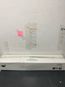 Bel air lighting LED-22566 BN Whitley 36 in. 1-Light Brushed Nickel Integrated LED Bathroom Vanity Light with Rounded Linear Acrylic Shade