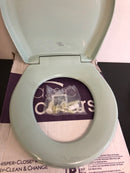 Bemis 200SLOWT 455 Round Closed-Front Toilet Seat with Soft Close and STA-TITE Seat Fastening System - Seafoam
