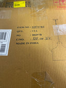 HomePlace Lighting 325717BZ Crawford Urban/Industrial Clear Water Glass Jar Pendant Light, 1-Light 100 Watt, 15" H x 12" W, Bronze