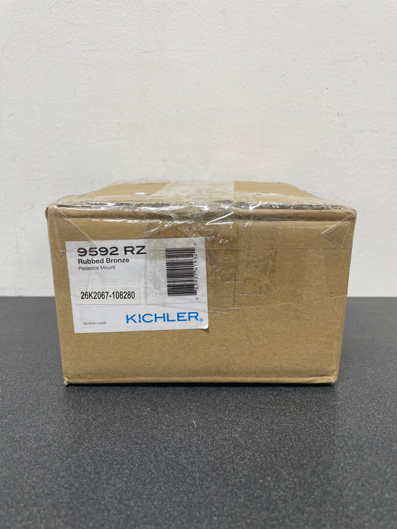 Kichler 9592RZ 5.75" Post for Kichler Landscape Post Lights - Rubbed Bronze