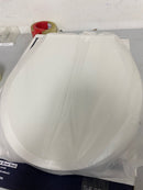 Kohler K-7673-0 Cachet Round Toilet Seat with Quiet-Close, Grip Tight, and Quick-Attach - White