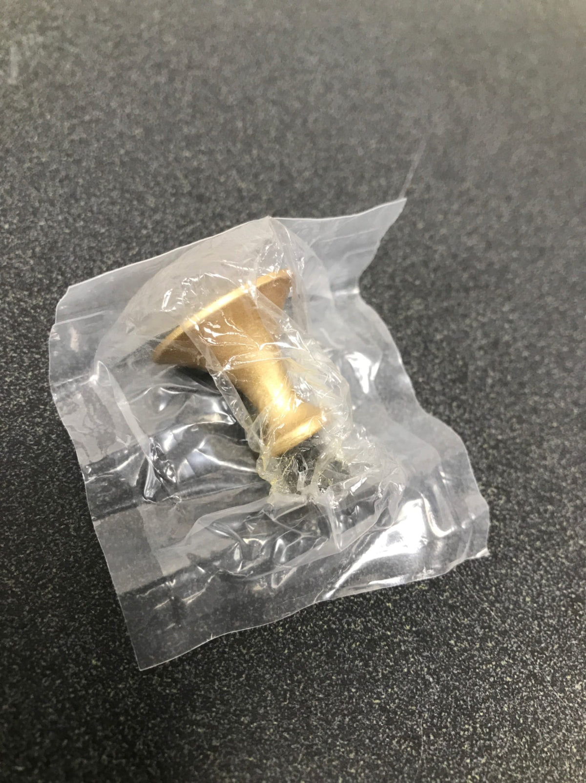 Schwinn Hardware 60041 1 Inch Mushroom Cabinet Knob - Matte Gold