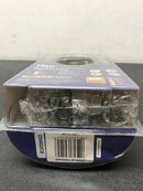 Waterpik XPC-763ME 7-Spray Patterns with 1.8 GPM 4 in. Wall Mount Adjustable Handheld Shower Head in Chrome