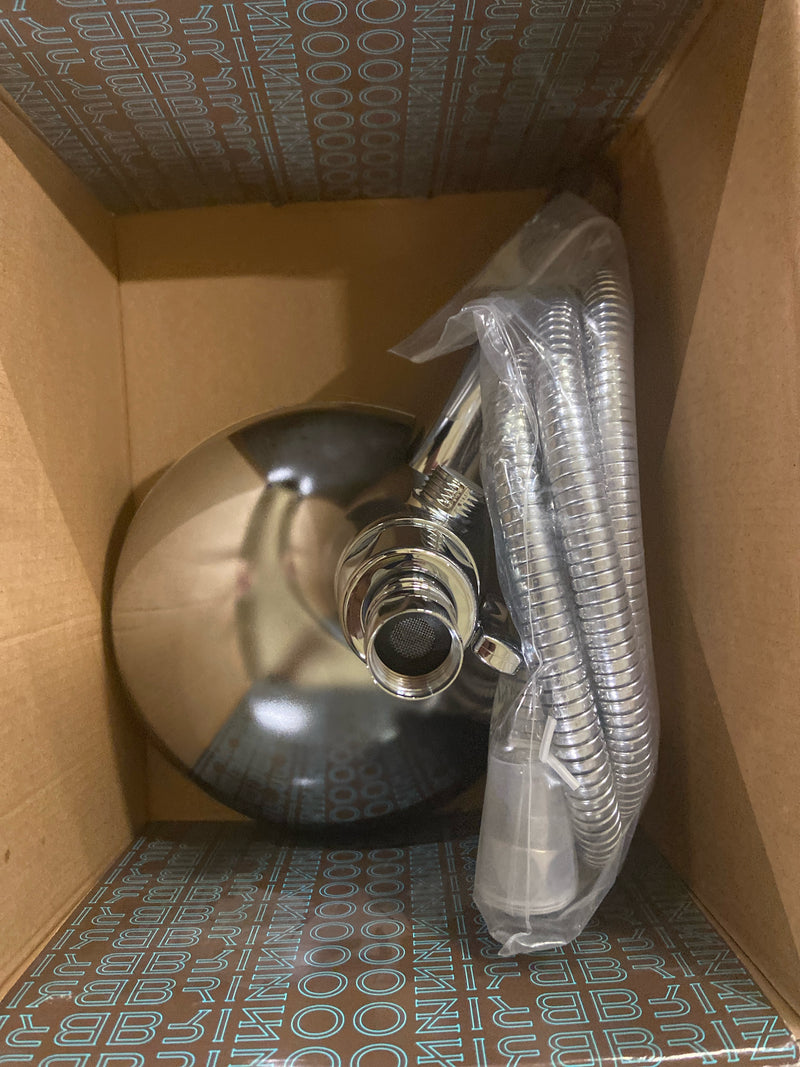 Brizo 86220-PC Hydrati 2-in-1 1.75 GPM Multi Function Shower Head and Hand Shower Package with Integrated diverter and Shower Hose - Chrome