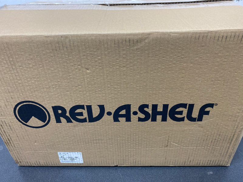 Rev-A-Shelf 4WCTM-18DM2-175 Wood Classics 22-1/4" Wood Top Mount Pull Out Double Waste Containers - Maple / White