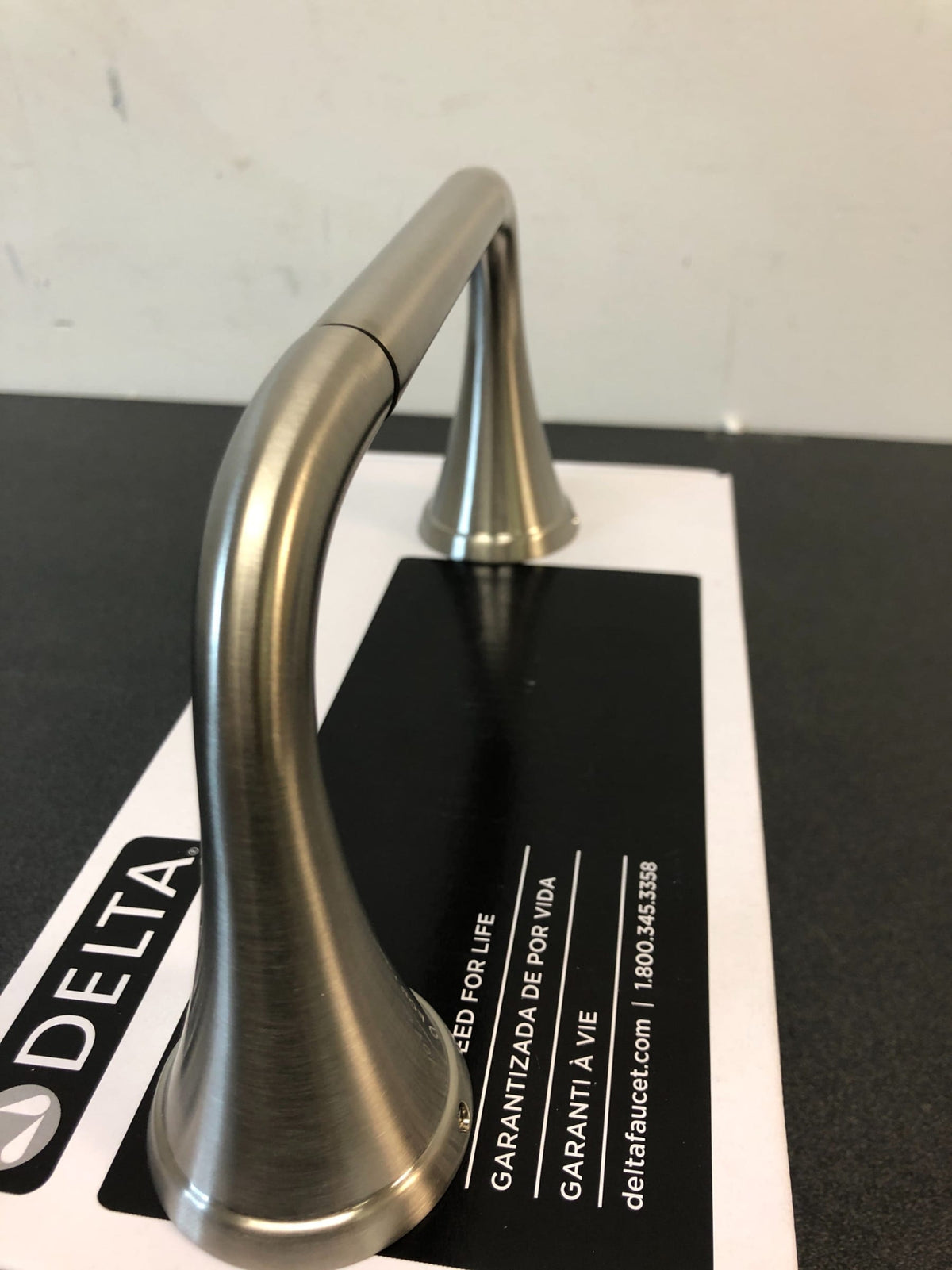 Delta 73308-SS Kayra 8" Wall Mounted Towel Bar - Brilliance Stainless