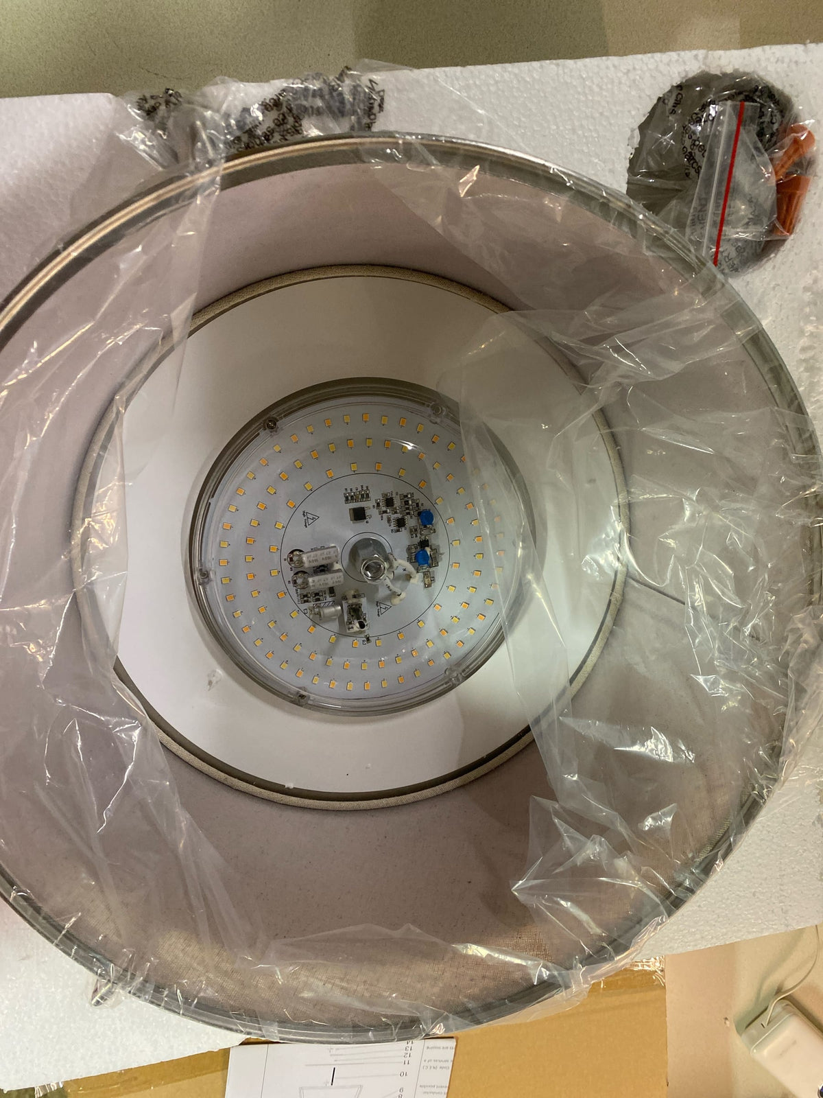 ML Lighting 78201-BN Selectable 3 CCT Integrated LED Semi-Flush Ceiling Mount in Brushed Nickel Finish