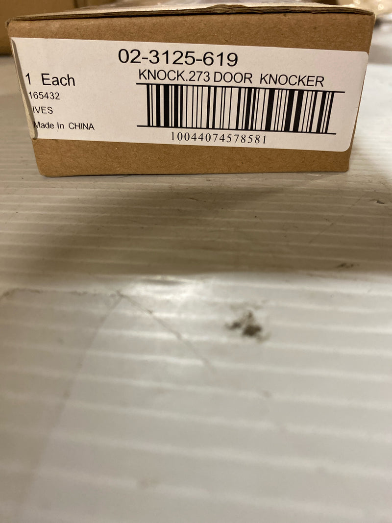 Ives 23125619 3-15/16 Inch Center to Center Door Knocker