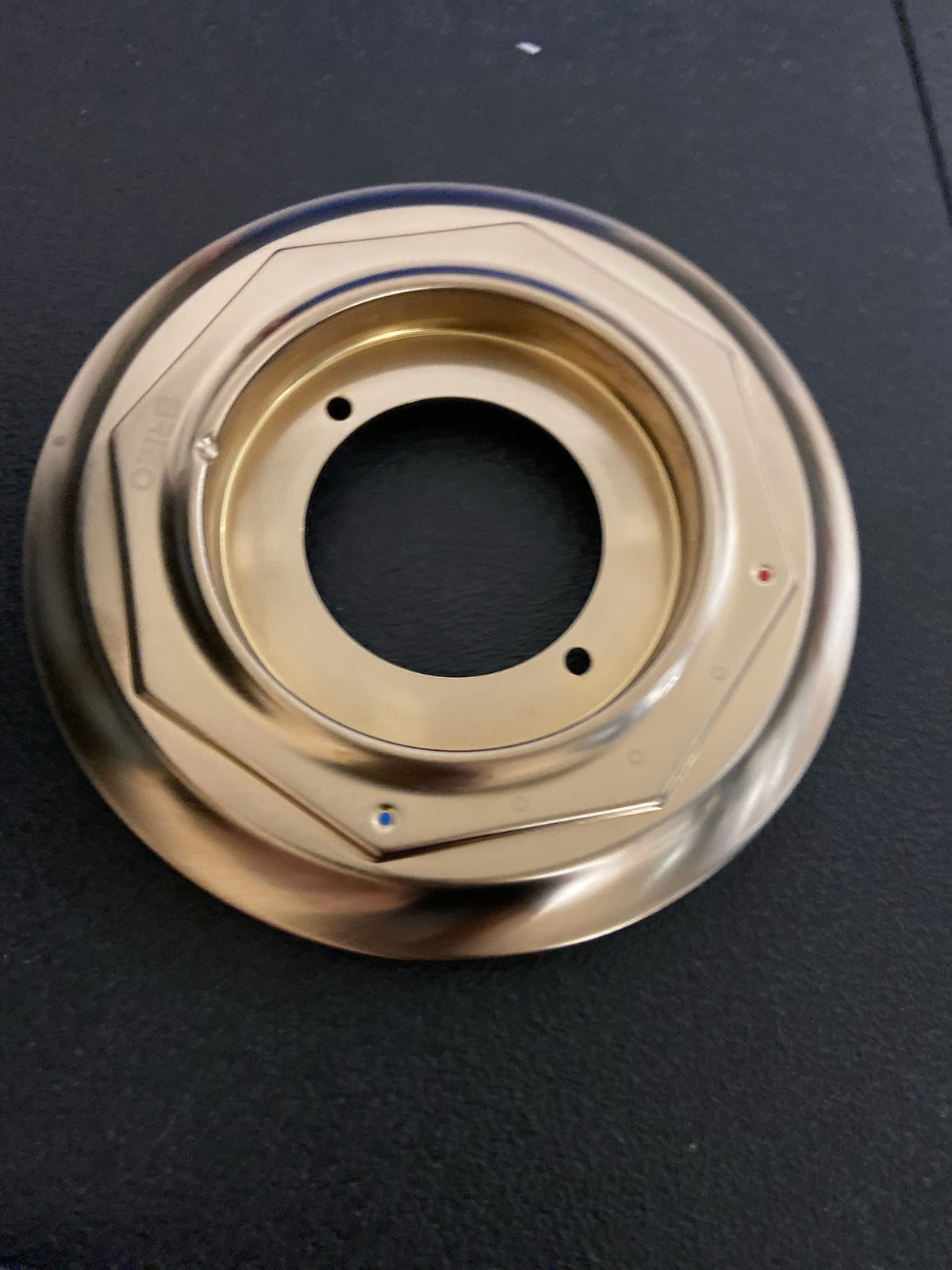 Brizo T60P061-GL Rook Single Function Pressure Balanced Valve Trim Only with Single Cross Handle - Less Rough In - Luxe Gold
