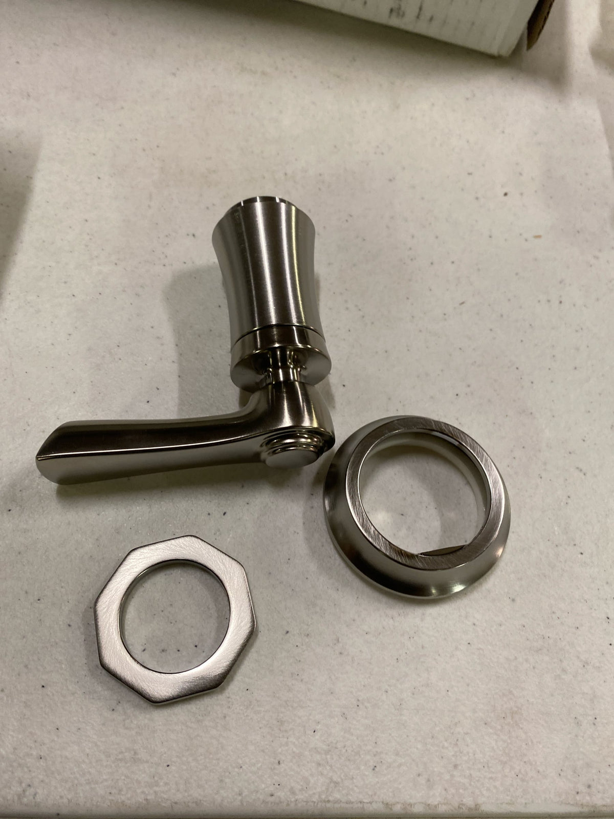 Brizo T66660-NK Rook Single Handle Volume Control Valve Trim Only - Less Rough-In - Luxe Nickel