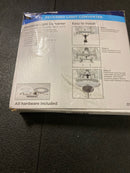 Westinghouse 0101100 6" Recessed Light Conversion Kit for Ceiling Light Fixtures - White