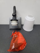 Signature Hardware 427951 Antonia Single Light 5" Wide Bathroom Sconce with Frosted Glass Shade - Bronze