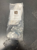 Belwith Keeler B077514-CBZ Sandrine 3-3/4 " (96 mm) or 5 1/16 " (128 mm) Center to Center Rustic Raw Textured Bar Cabinet Handle / Drawer Pull - Champagne Bronze