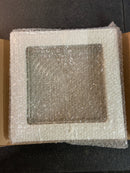Elco EL11W 8" Square Trim with Fresnel Glass Lens - White