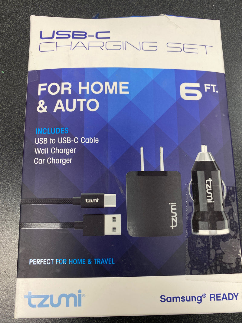 Tzumi 8444HD USB-C Auto Home ChargePak