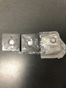 Baldwin R017190PV Pair of Estate Rosettes for Privacy Functions - Satin Black