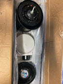 Progress Lighting P2550-3130K Vast 72" 8 Blade Indoor / Outdoor Ceiling Fan with LED Light Kit and Remote Control - Black