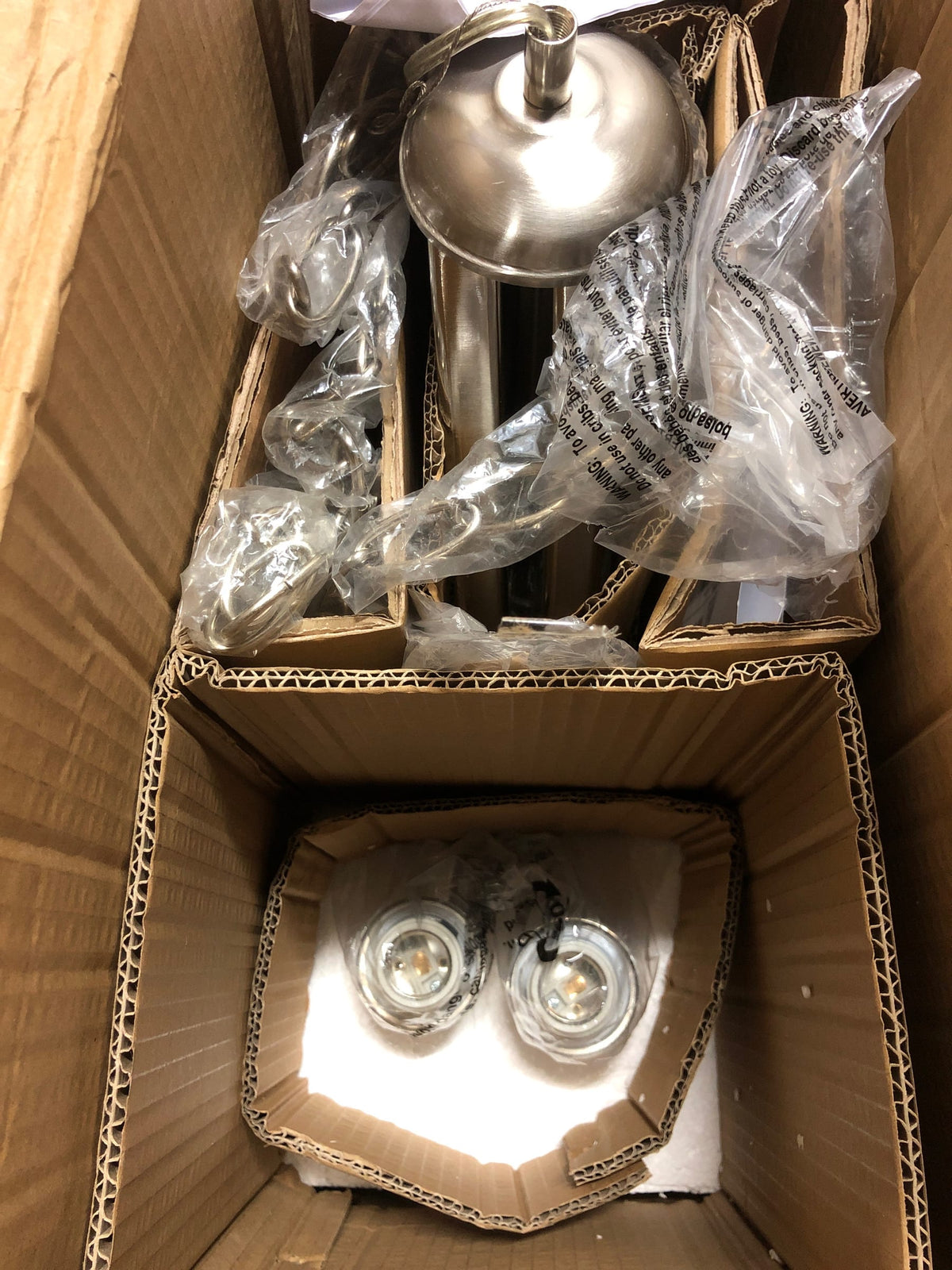 Progress Lighting P4490-09 Joy 5 Light 24" Wide Chandelier - Brushed Nickel