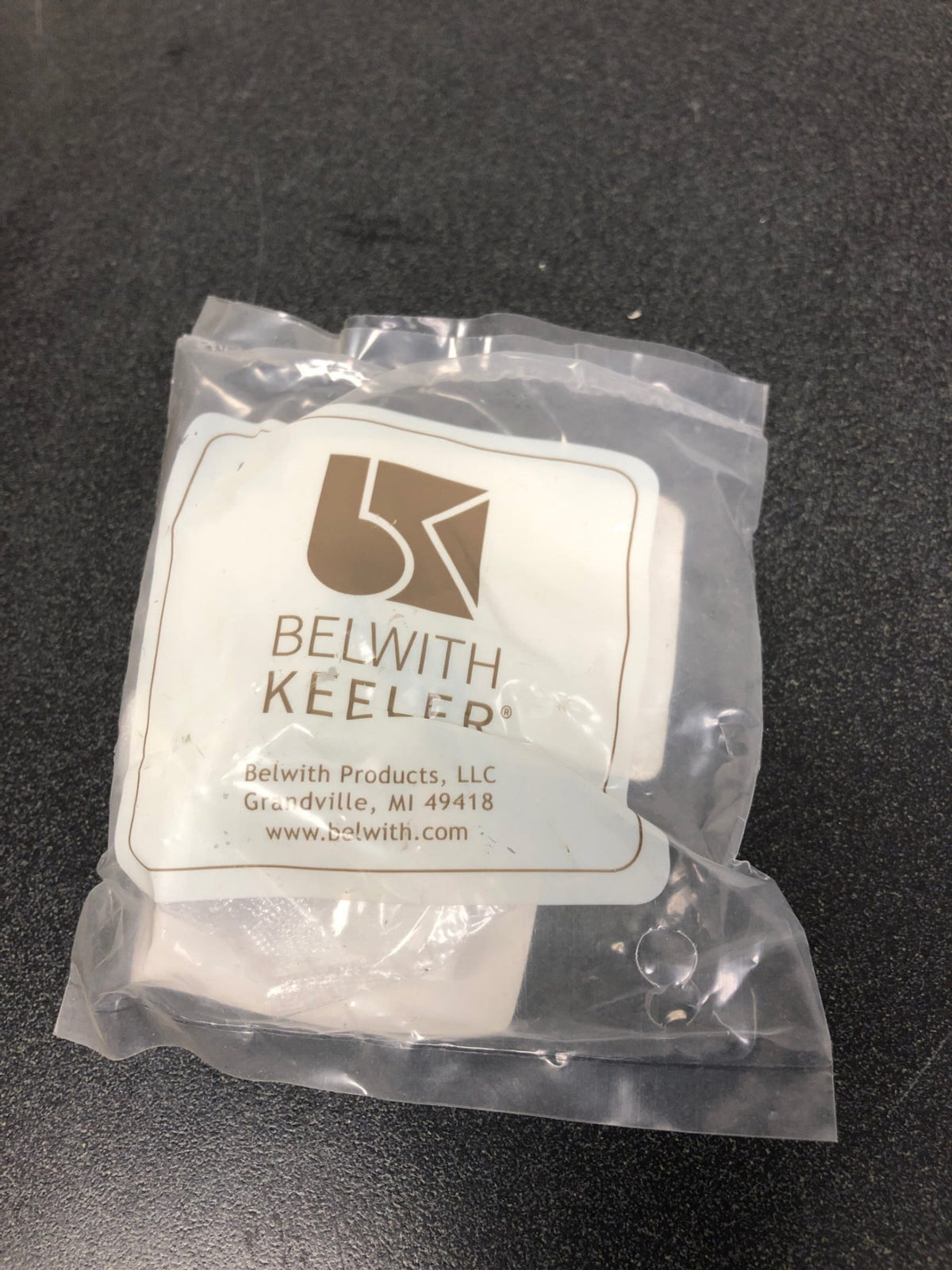 Belwith Keeler B076635-CH Monarch 1-1/8" Scalloped Square Glam Button Cabinet Knob / Drawer Knob - Chrome