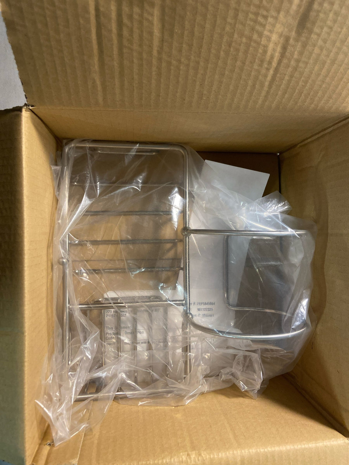 Signature Hardware 398873 Soap Basket with Sponge Holder