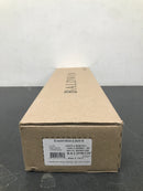 Baldwin SCLAJxCONCSR044 La Jolla Sectional Single Cylinder Keyed Entry Handleset with Interior Contemporary Knob - Lifetime Satin Brass