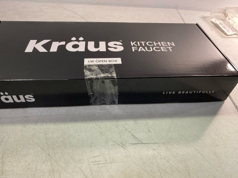 Kraus FF-100BBMB Purita Single Handle Drinking Water Filter Beverage Faucet in Brushed Brass/Matte Black