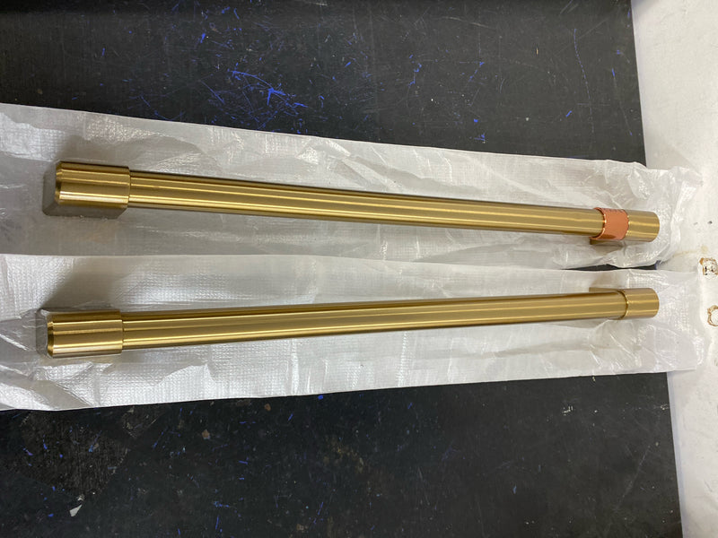 Cafe CXWD7H0PNCG 27" Double Wall Oven Handle Kit - Brushed Brass