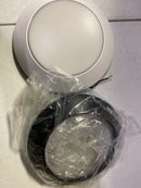 8" Twist Lift Round LED Flush Mount with Night Light 800 Lumens Adjustable CCT