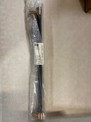 Signature Hardware 489600 Lazzara 18 Inch Center to Center Hammered Appliance Pull - Matte Black / Champagne Bronze