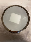 Kichler 52540PN Serca 2 Light 14" Wide Flush Mount Drum Ceiling Fixture with Frosted Glass Shade - Polished Nickel