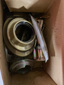 Kwikset 687DA-LIP-S Dakota Single Cylinder Handleset from The Series Featuring SmartKey, Exterior Only - Antique Brass