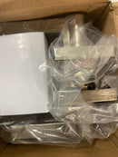 Miseno MLK1022XSN Lorton Flat Bar Single Cylinder Keyed Entry Door Lever Set - Satin Nickel