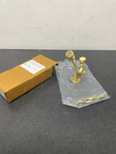 Signature Hardware 461752 Birmingham Brass Coat Hook - Satin Brass
