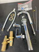 Grohe 20597000 Defined 1.2 GPM Widespread Bathroom Faucet with Pop-Up Drain Assembly, SilkMove and EcoJoy Technologies - Starlight Chrome