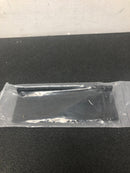 Emtek 86665FB Rustic Modern 4-1/2 Inch Center to Center Finger Cabinet Pull - Flat Black Bronze