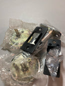 Kwikset 335-11P Round Privacy Bed/Bath Pocket Door Lock - Venetian Bronze