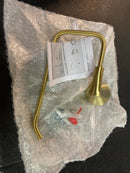 Pfister BRB-WLL0BG Willa 7-11/16" Wall Mounted Towel Ring - Brushed Gold