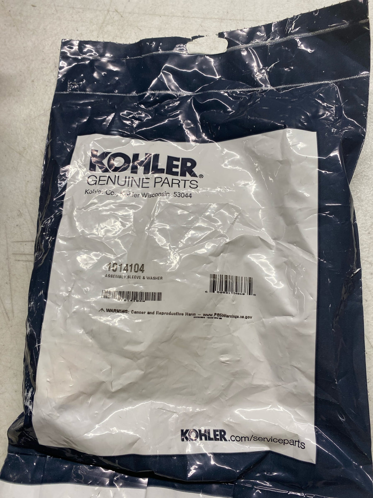 Kohler 1014104 Sleeve and Washer Assembly - N/A