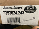 American Standard 7353024.243 Townsend 24" Single Towel Bar - Matte Black