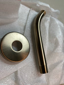 Brizo RP74751GL Essential 7" Wall Mounted Shower Arm and Flange - Luxe Gold