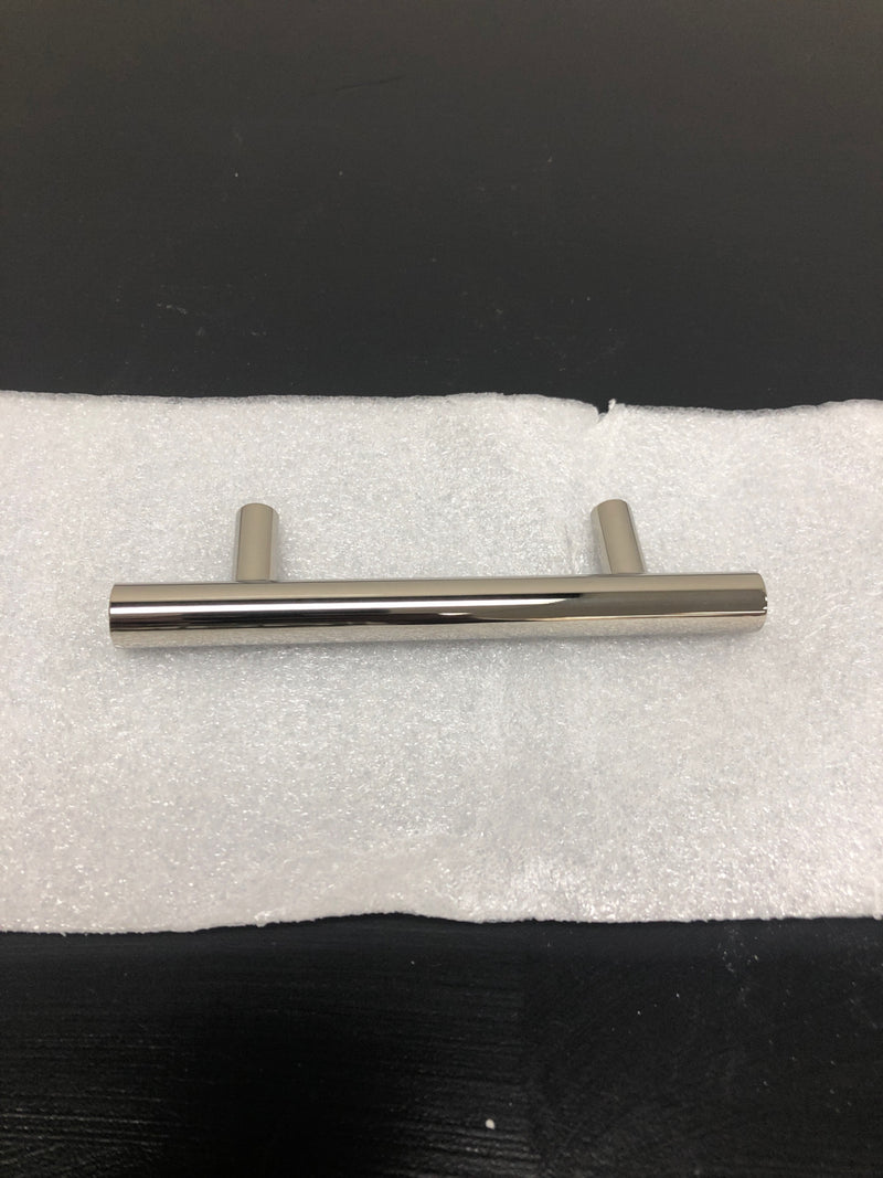 Kohler Purist 3 Inch Center to Center Bar Cabinet Pull - Vibrant Polished Nickel